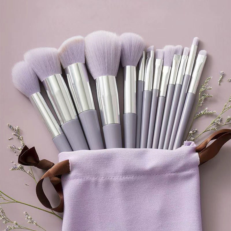 Axon The Luxe Choice: Elite 12-Piece Professional Makeup Brush Set ? High-Definition Synthetic Bristles & Travel Case