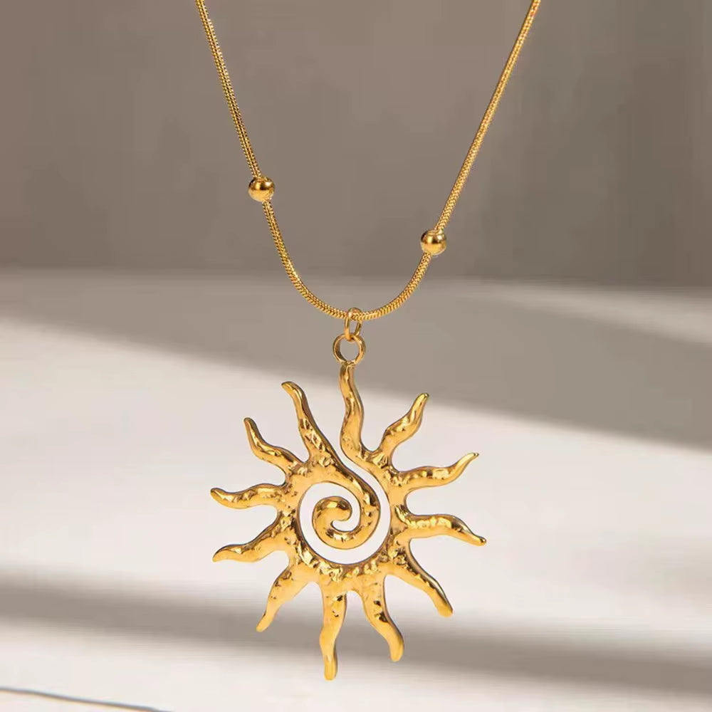 Axon Vintage Celestial Sunburst Jewelry Set