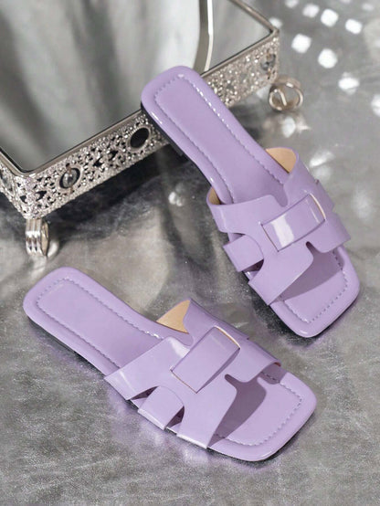 Axon Luxury H-Cutout Summer Slippers