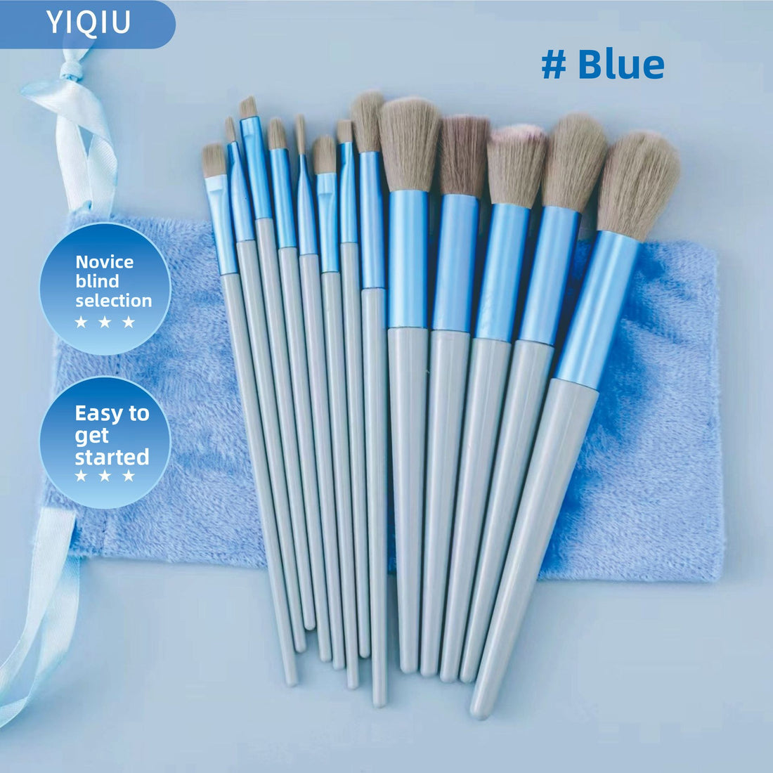 Axon The Luxe Choice: Elite 12-Piece Professional Makeup Brush Set ? High-Definition Synthetic Bristles &amp; Travel Case