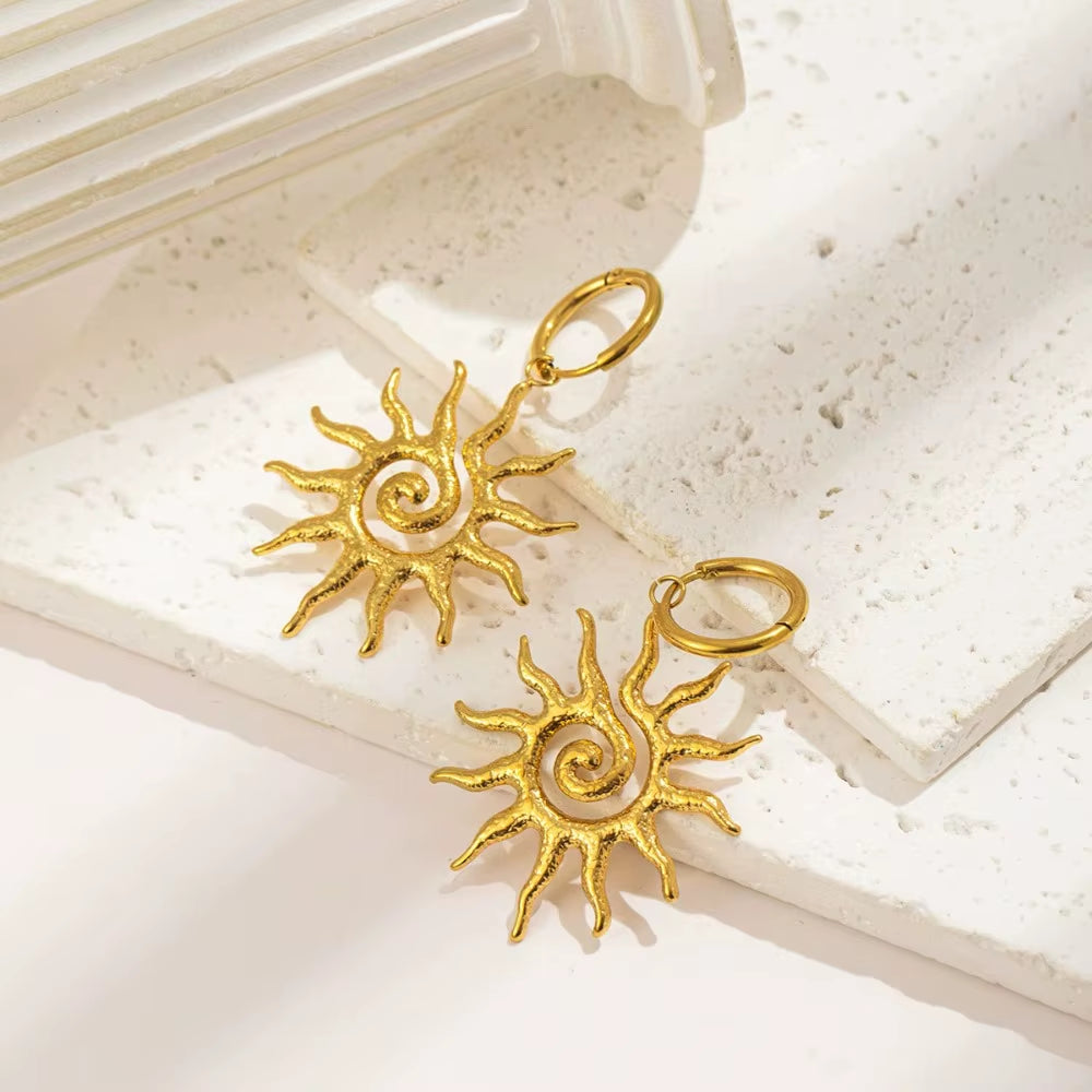 Axon Vintage Celestial Sunburst Jewelry Set