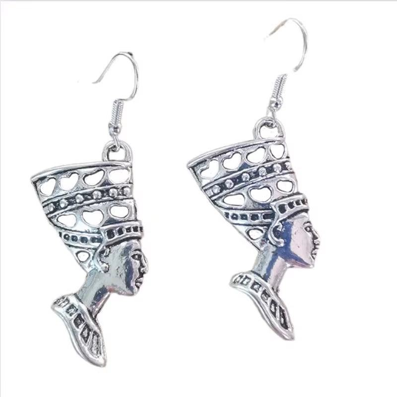 Egyptian Drop Dangle Earrings 